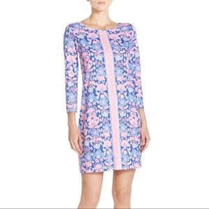 Lilly 'Marlowe' Print Pima Cotton Shift Dress